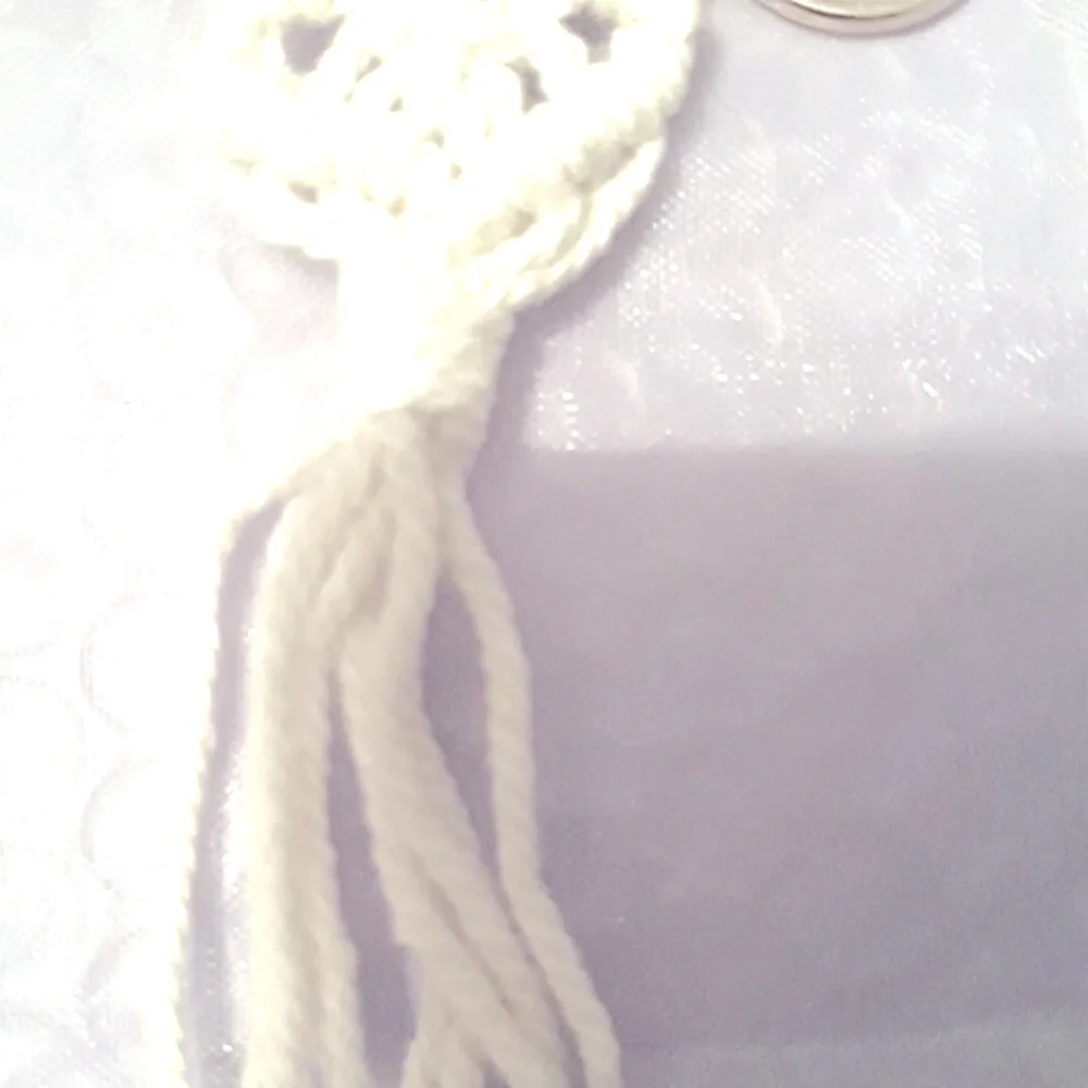 FREE PEOPLE Macrame Keychain NEW NWT